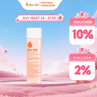Dầu dưỡng da giúp cải thiện khô sạm và đều màu da, hỗ trợ cải thiện vết rạn da - BIO-OIL Skincare Oil (chai 200ml)
