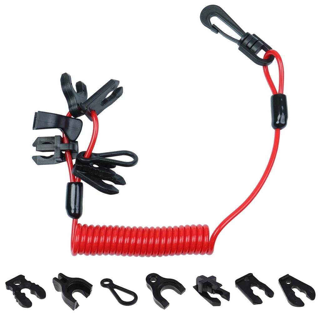 Công tắc diệt dây an toàn thuyền đa năng với 7 phím, tương thích với Mercury Yamaha Honda Tohatsu Jo