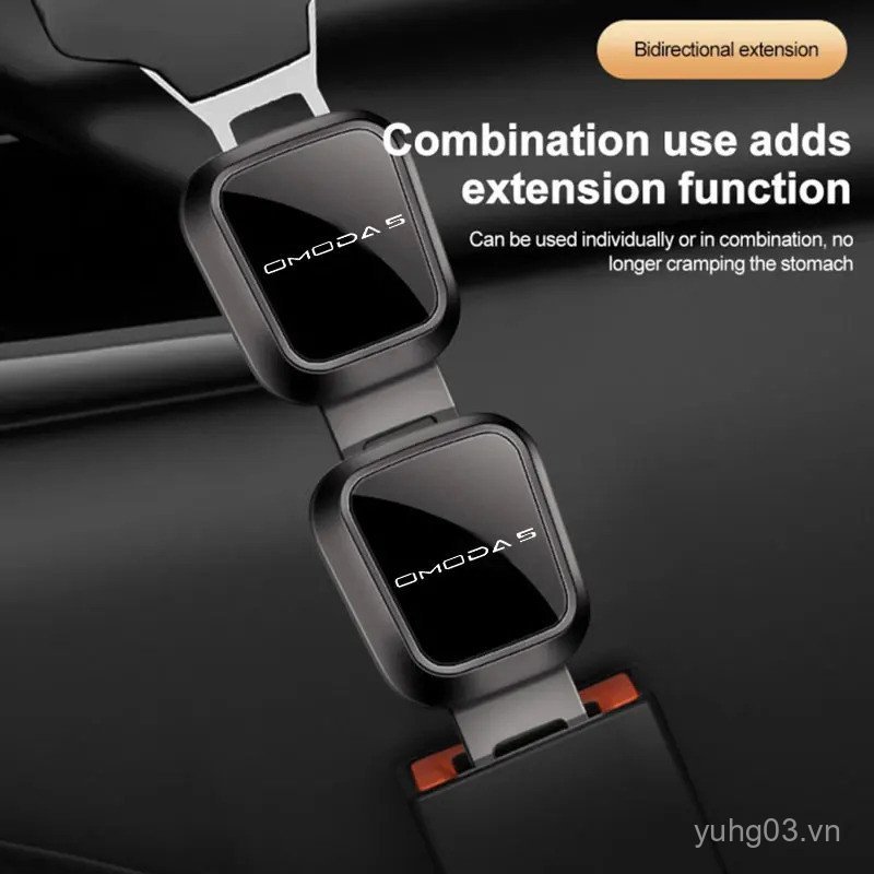 Dành Cho Chery Omoda C5 Crossover Omoda 5 FX 2022-2023 2025 Kim Loại Dây An Toàn Ô Tô Kẹp Nối Dài Cắ