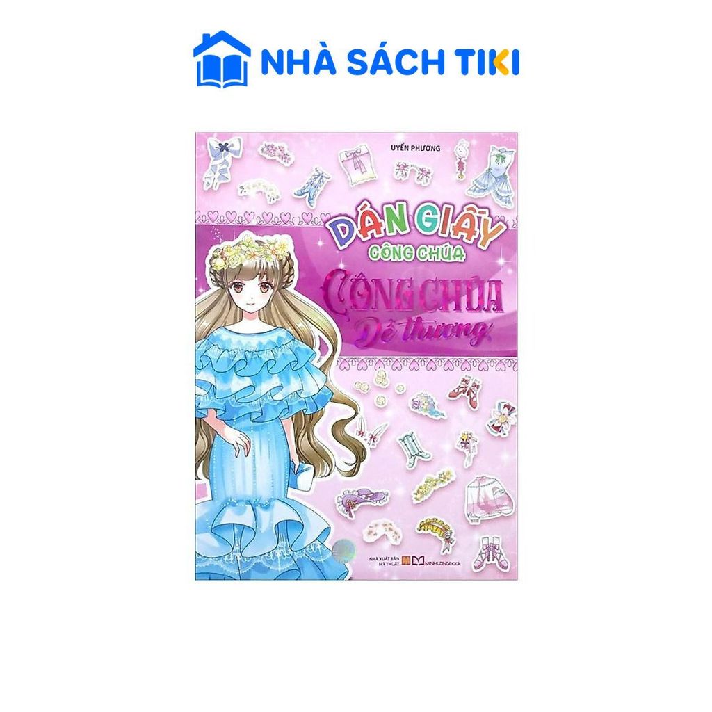 Sách Dán giấy công chúa - Công chúa dễ thương B27