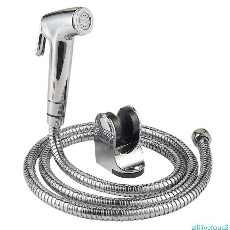 Allilivefoua2 Bộ Xịt Bidet Di Động Có Ống Xịt Bidet Cầm Tay Để Vệ Sinh Vệ Sinh Cho Bé Nữ Tính Sạch B