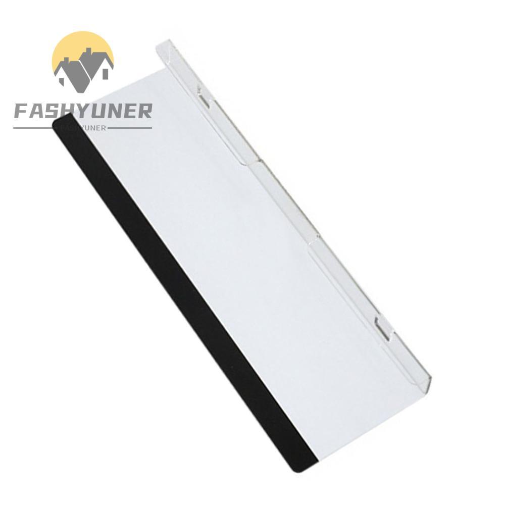 FASHYUNER 2 Chiếc Màn Hình Bảng Ghi Nhớ Gắn Đáy, Màn Hình Đa Năng Acrylic Bảng Ghi Nhớ Đáy, Trong Su