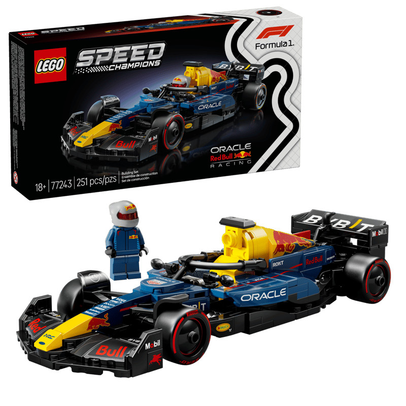 LEGO SPEED CHAMPIONS 77243 Đồ Chơi Lắp Ráp Xe Đua Oracle Red Bull Rb20 F1