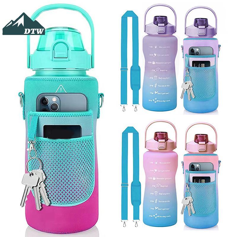 Túi đựng bình nước di động DTW có điện thoại Nhà thơ cho Stanley 64oz Tumbler có tay cầm Túi đựng nư