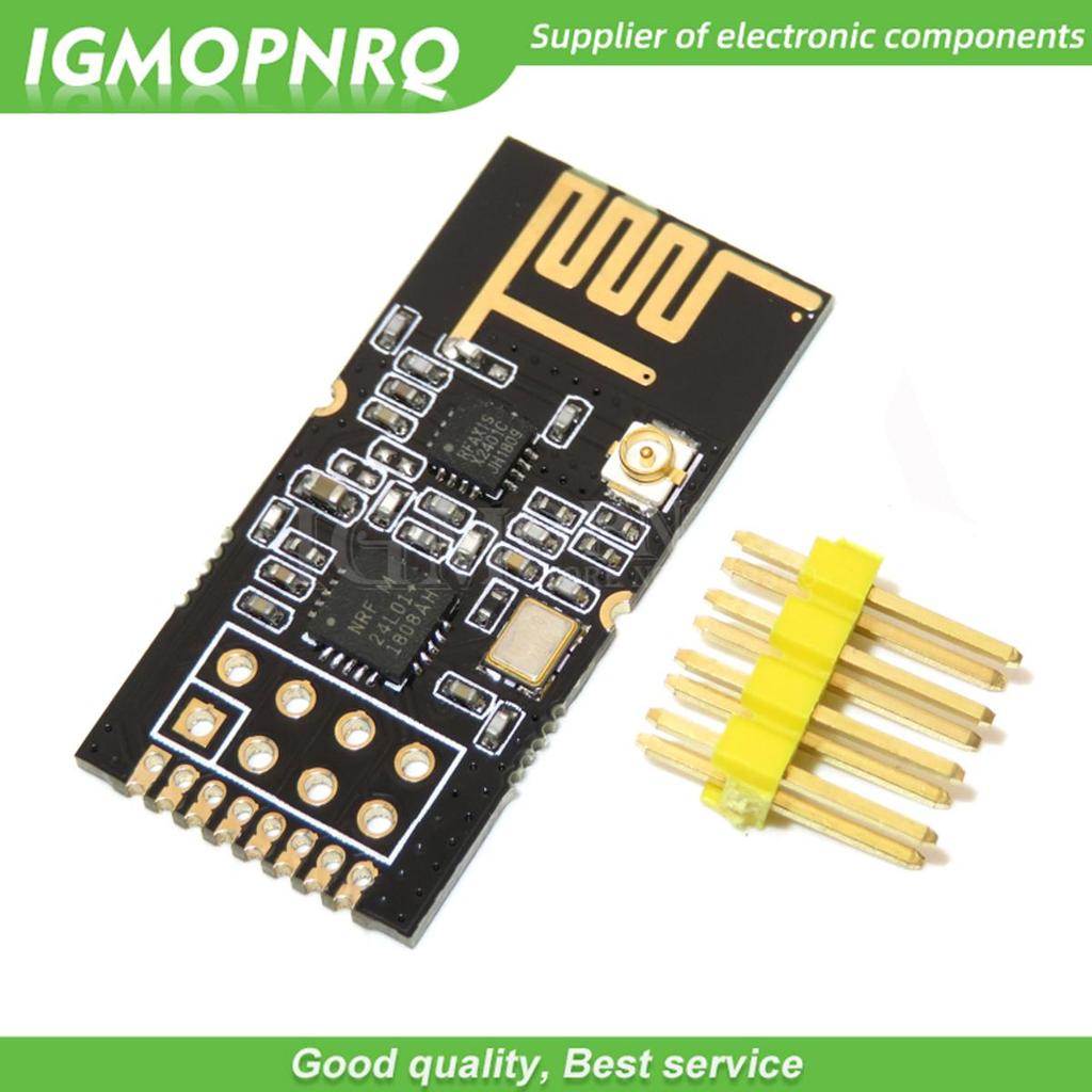 1 CÁI GT-24 2.4G SMD NRF24L01 1100 mét đường dài NRF24L01 + PA + LNA SMD mô-đun không dây 1100 mét