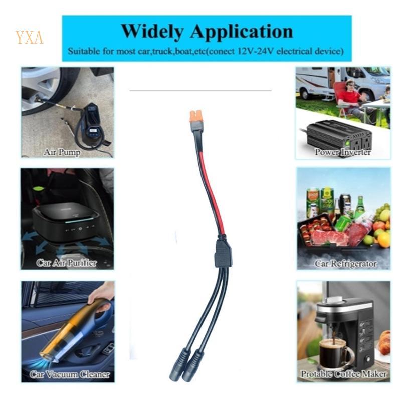 YXA XT60I Nữ Sang Đôi DC7909 Nữ Cáp Chuyển Đổi Cho Trạm Điện Di Động