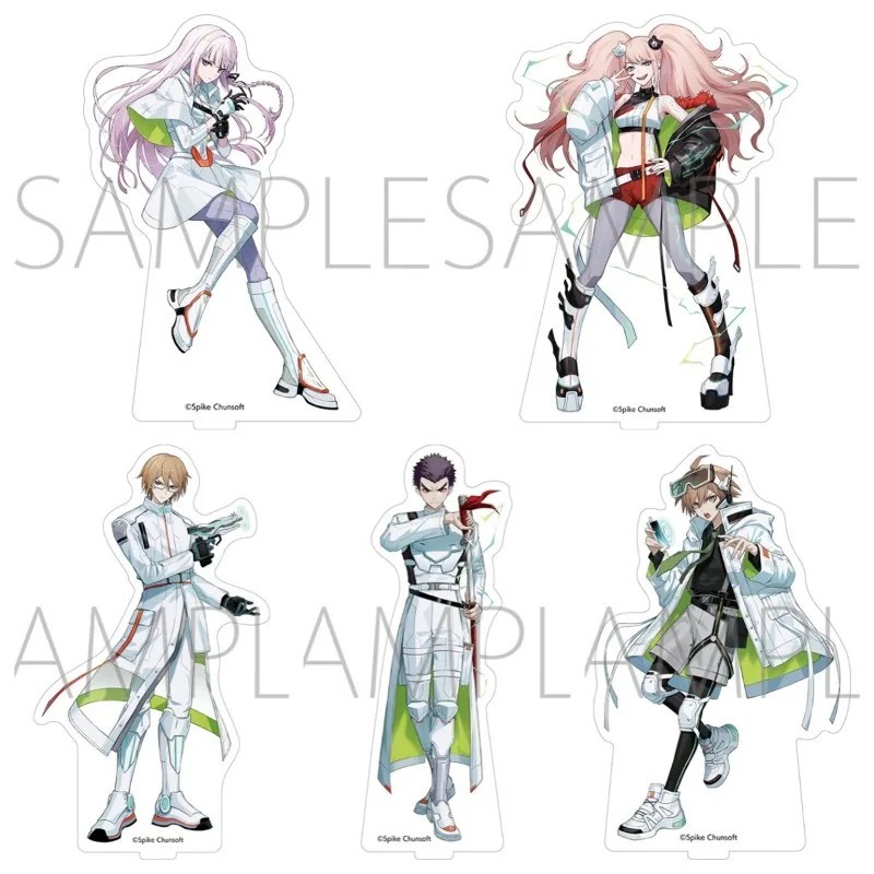 Standee Anime Danganronpa Mô Hình Mica Trang Trí Nhân Vật Kirigiri Kyoko Byakuya Togami Quà Tặng Sưu