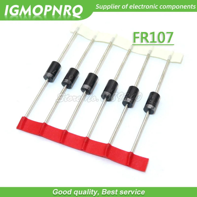 100 Điốt chỉnh lưu FR107 1A 1.000V DO-41 fr107 GMOPNRQ