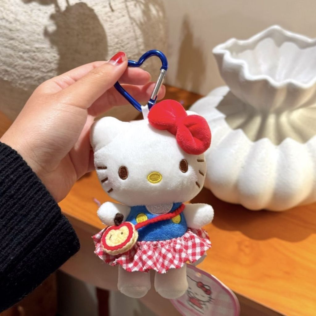 Túi đeo vai váy kẻ sọc mặt dây chuyền mèo con Jisoo hello ❈ ❈ ❈ ❈ ❈ kitty ❈ ❈ ❈ ❈ ❈ kitty ❈ ❈ ❈ ❈ 🍎 