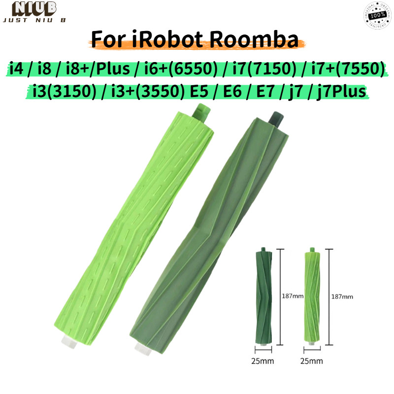 Dành cho iRobot Roomba i7 i7 + i3 i3 + i4 i6 i6 + i8 i8 + Plus E5 E6 E7 j7Plus Robot Hút Bụi Con Lăn