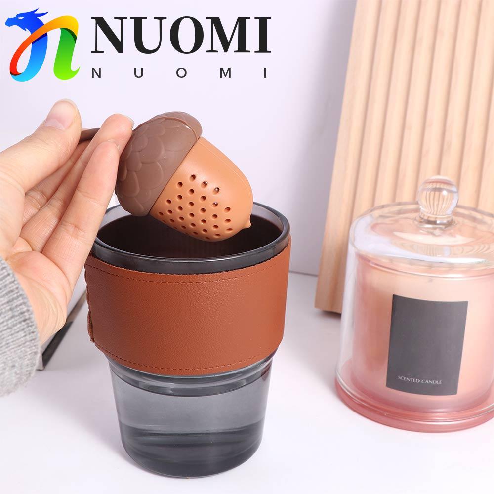 NUOMI Acorn Tea Strainer, Silicone Spice Filter Oak Nut Tea Infuser, Creative Tea Maker Mềm mại chịu