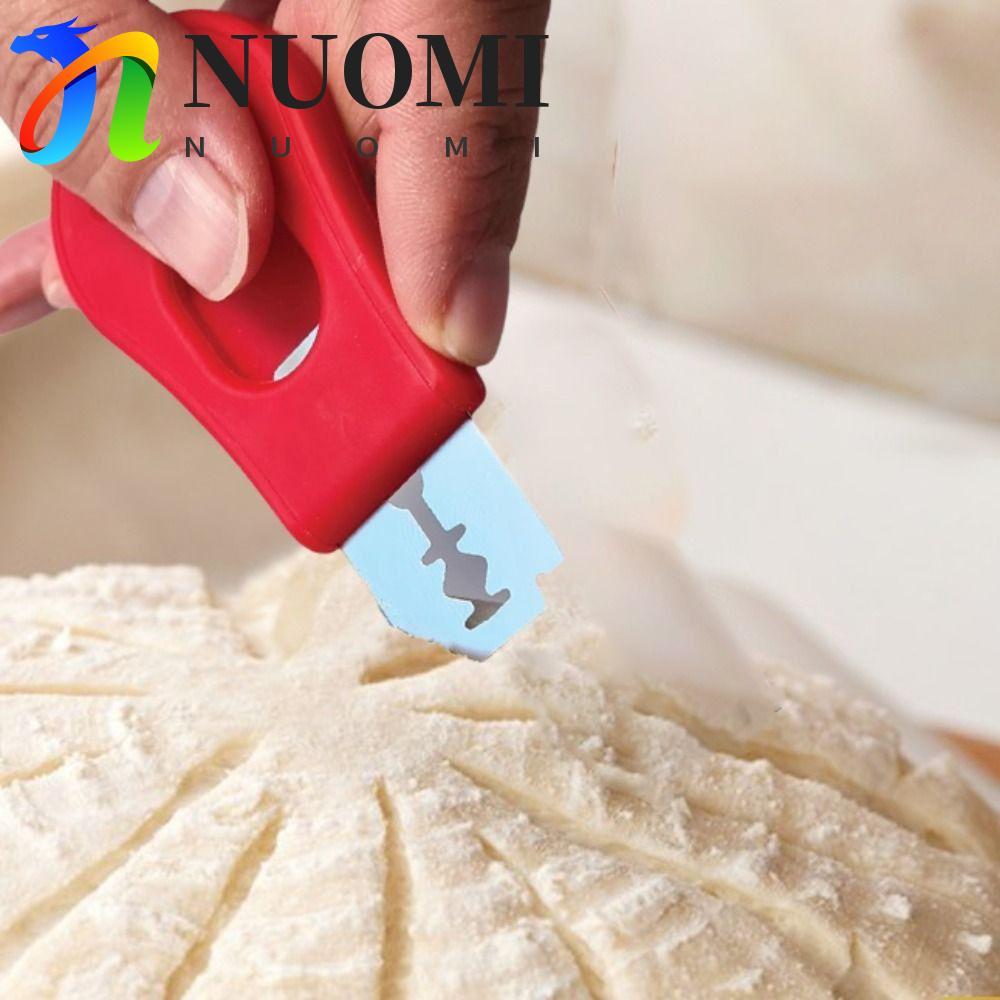 NUOMI 2 chiếc Máy cắt bột chua, Máy cắt tỉa bánh mì Mini, Có thể mở rộng an toàn với máy cắt thay th