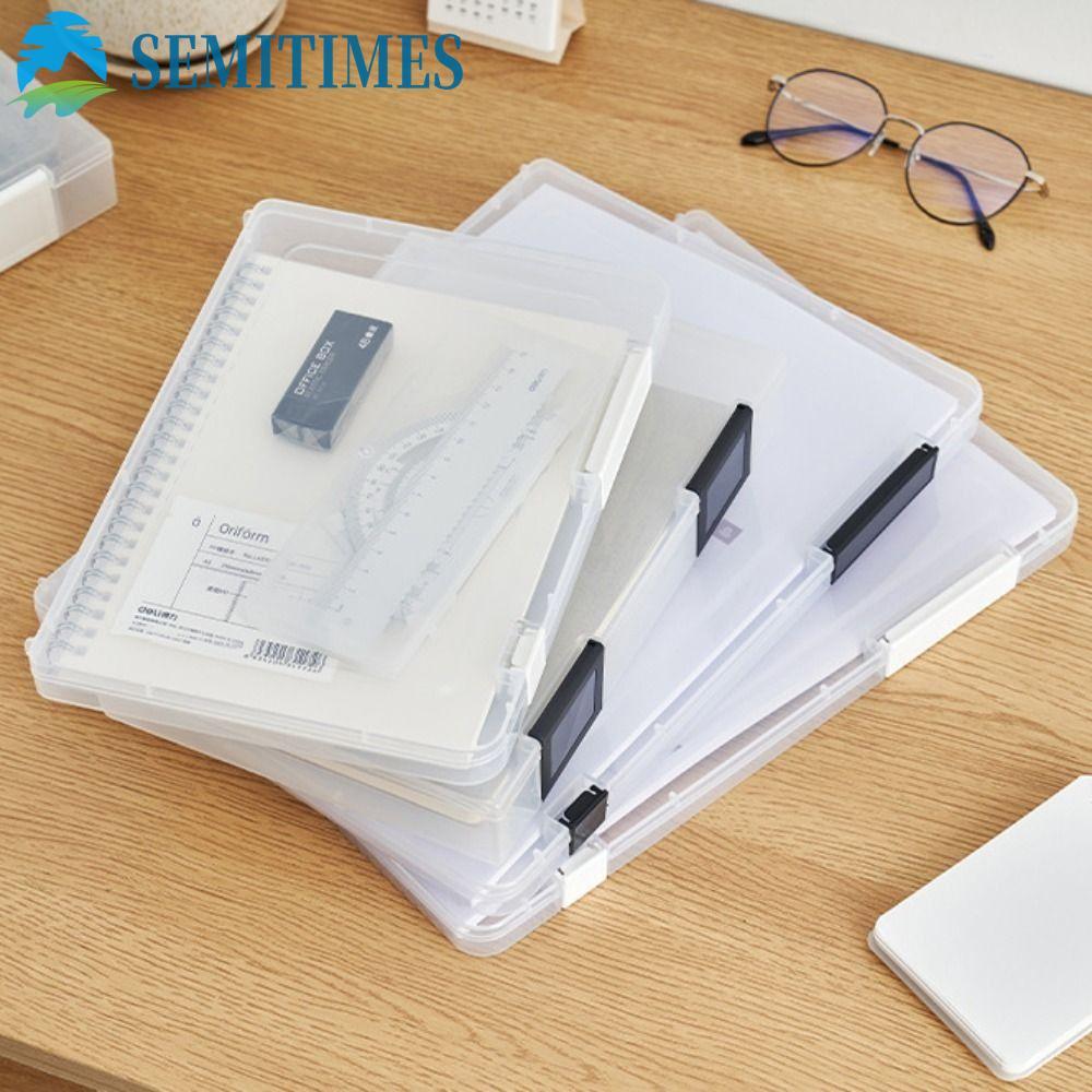 Hộp đựng tệp LUNAEDGE A4, Hộp đựng tệp a5 đơn giản di động, Hộp đựng tài liệu Hộp lưu trữ tệp a4 bền