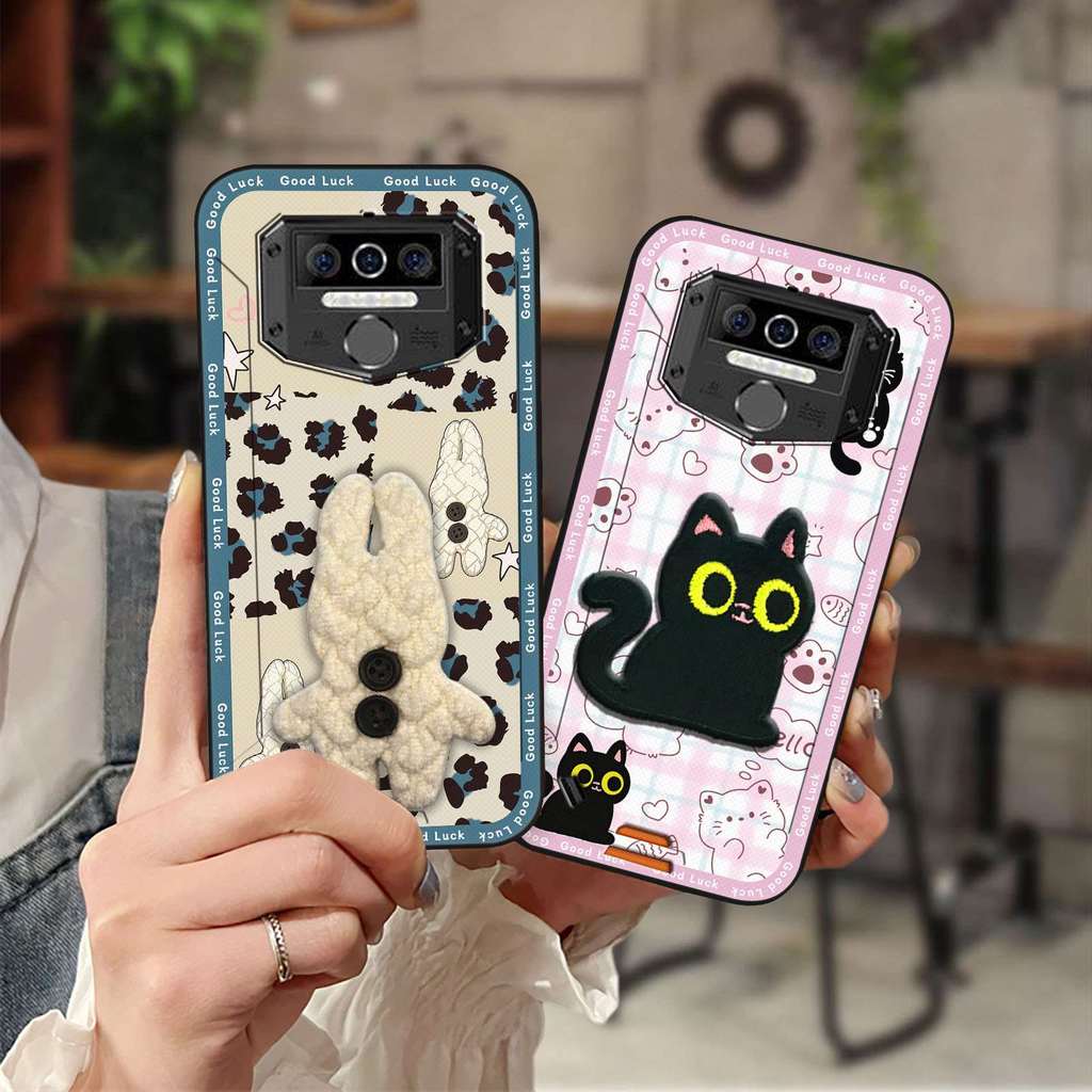 Ốp Điện Thoại Chống Va Đập Bảo Vệ Cho Oukitel WP5 / WP5 Pro 3D Hoạt Hình Thêu Silicon Bền Chống Sốc 