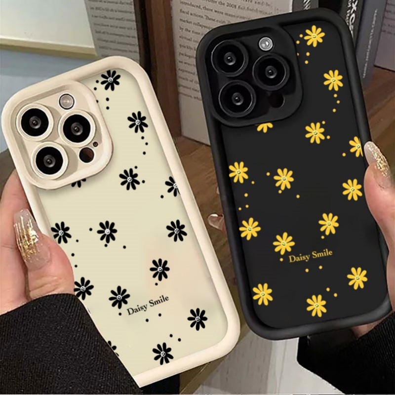 Ốp Điện Thoại Hoa Cúc Cho Realme C71 C55 C53 C35 C31 C30 C12 C15 C20 C21 C25 C21Y C33 C63 C65 C67 GT