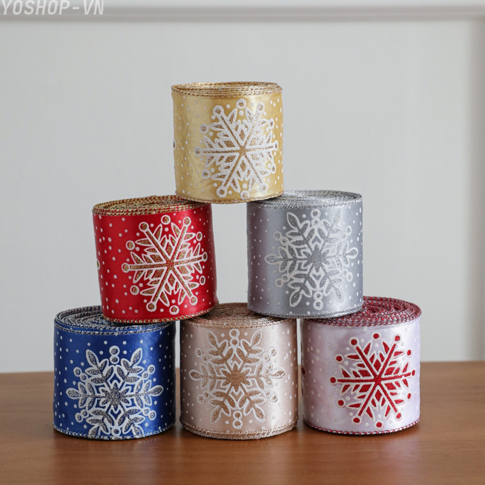 [Ysp]Christmas Ribbon Simple Bow Weaving Bow Making Craft Minimal Effort Crafting