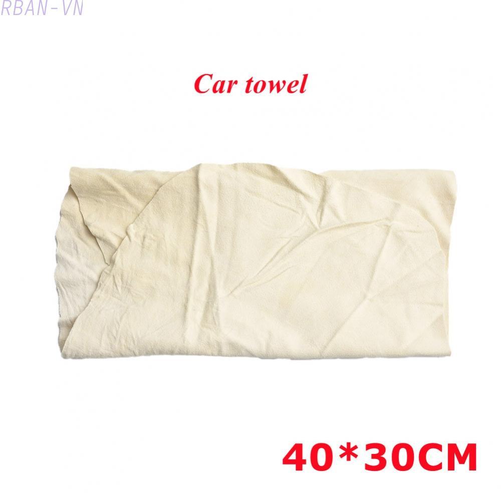 Washing Towel Auto Supplies Detailing 40*30cm Chamois Leather Cleaning