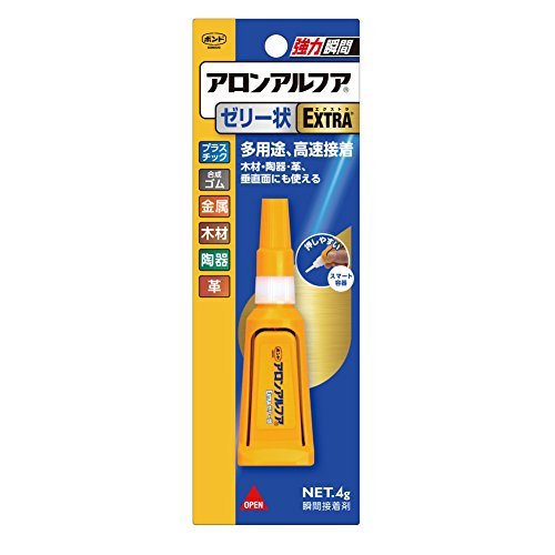 Konishi Bond Aron Alpha #05273 EXTRA Gel Slim 4g