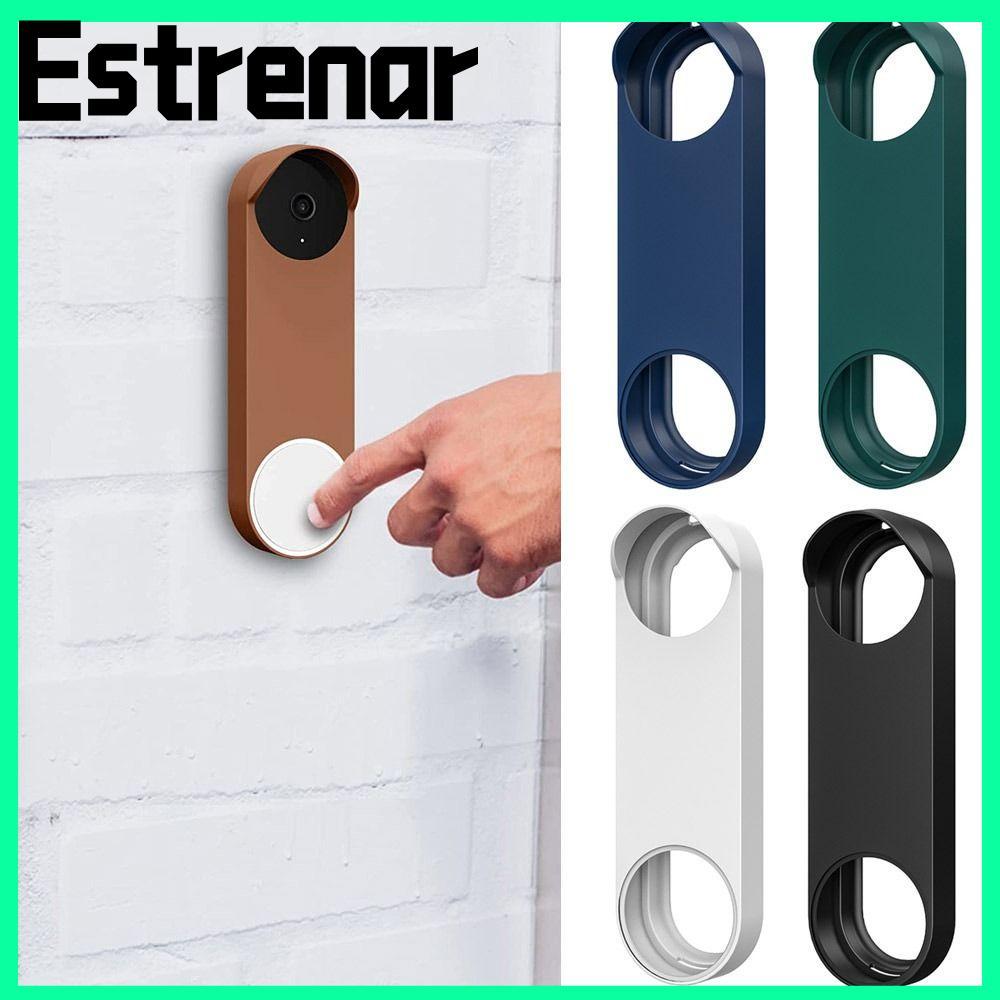 ESTRENAR Silicone Chống Thấm Nước Nhà Cho Google Nest Vỏ Bảo Vệ Cho Google Nest