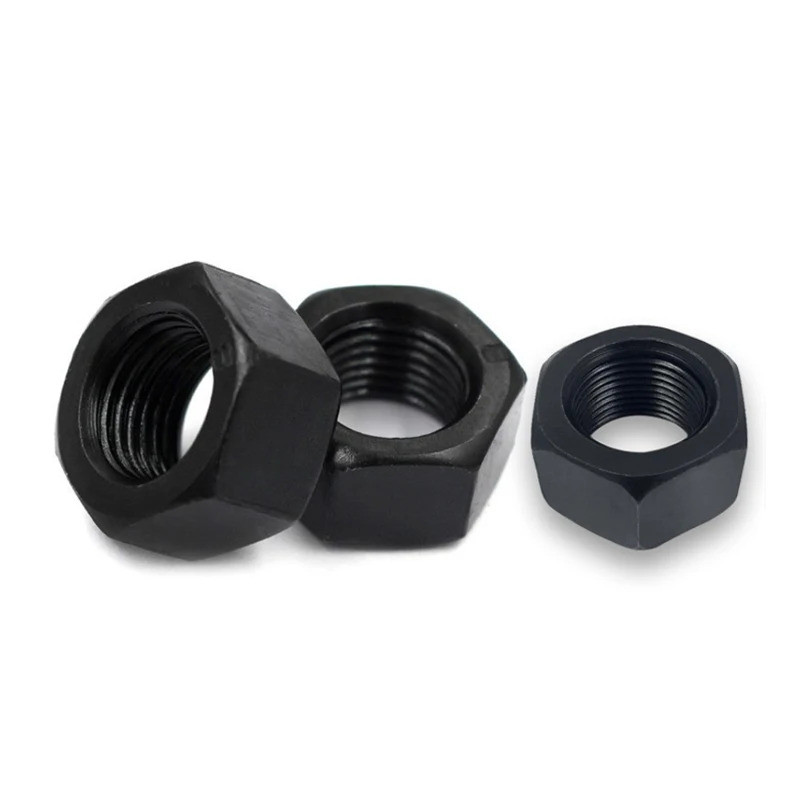 8.8 Lớp Hex Nuts Bề Mặt Đen M3 M4 M5 M6 M8 M10 M12 M14 M16 M18 M20 M22 M24 M27 M30 M33 M36 GB6170 Y 