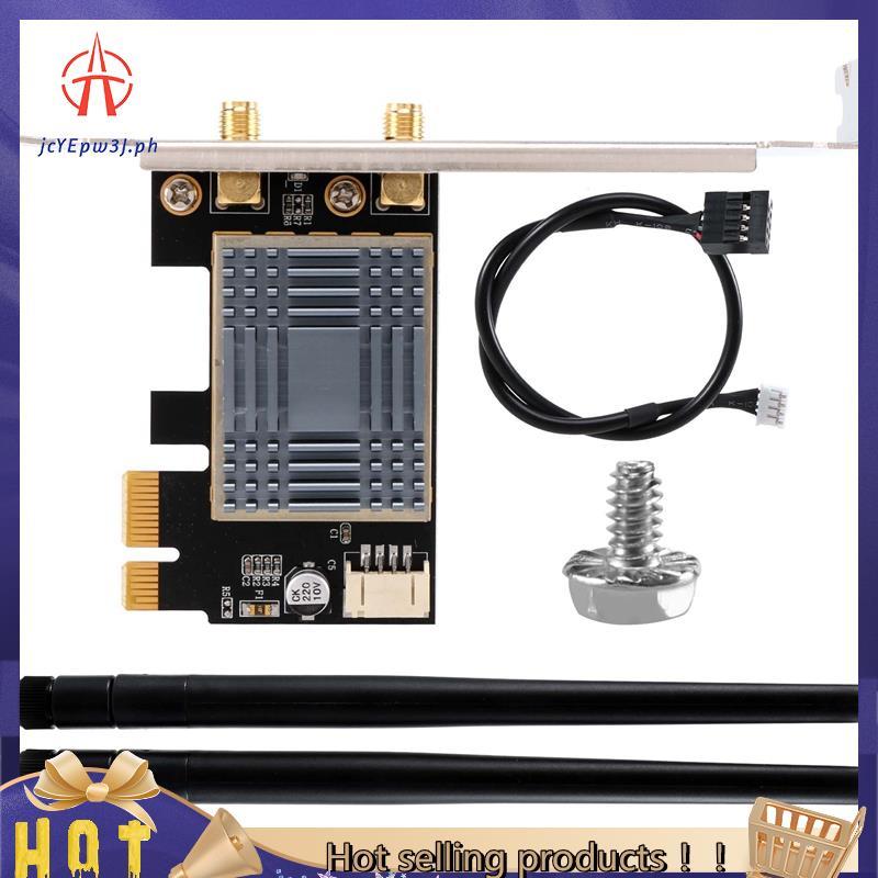 【 jcyepw3j 】 N1202 AR5B22 2.4G / 5G Card mạng Wi-Fi PCIE băng tần kép có Bluetooth 4.0 cho máy tính 