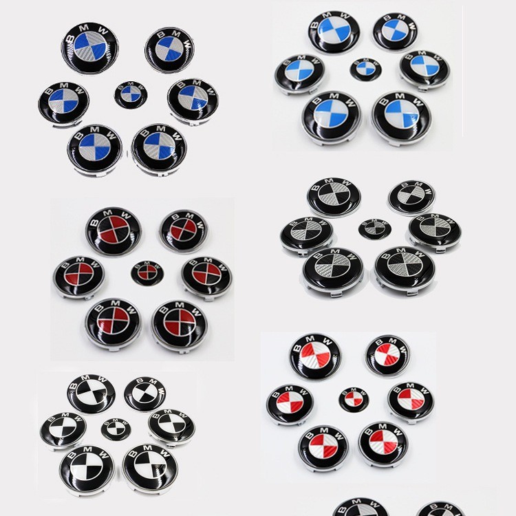 Thích Hợp Cho Xe BMW Logo BMW Hub Cap 82mm Mũ Đầu Logo 73mm Đuôi Sau Logo 68mm Hub Cap Logo 4.6