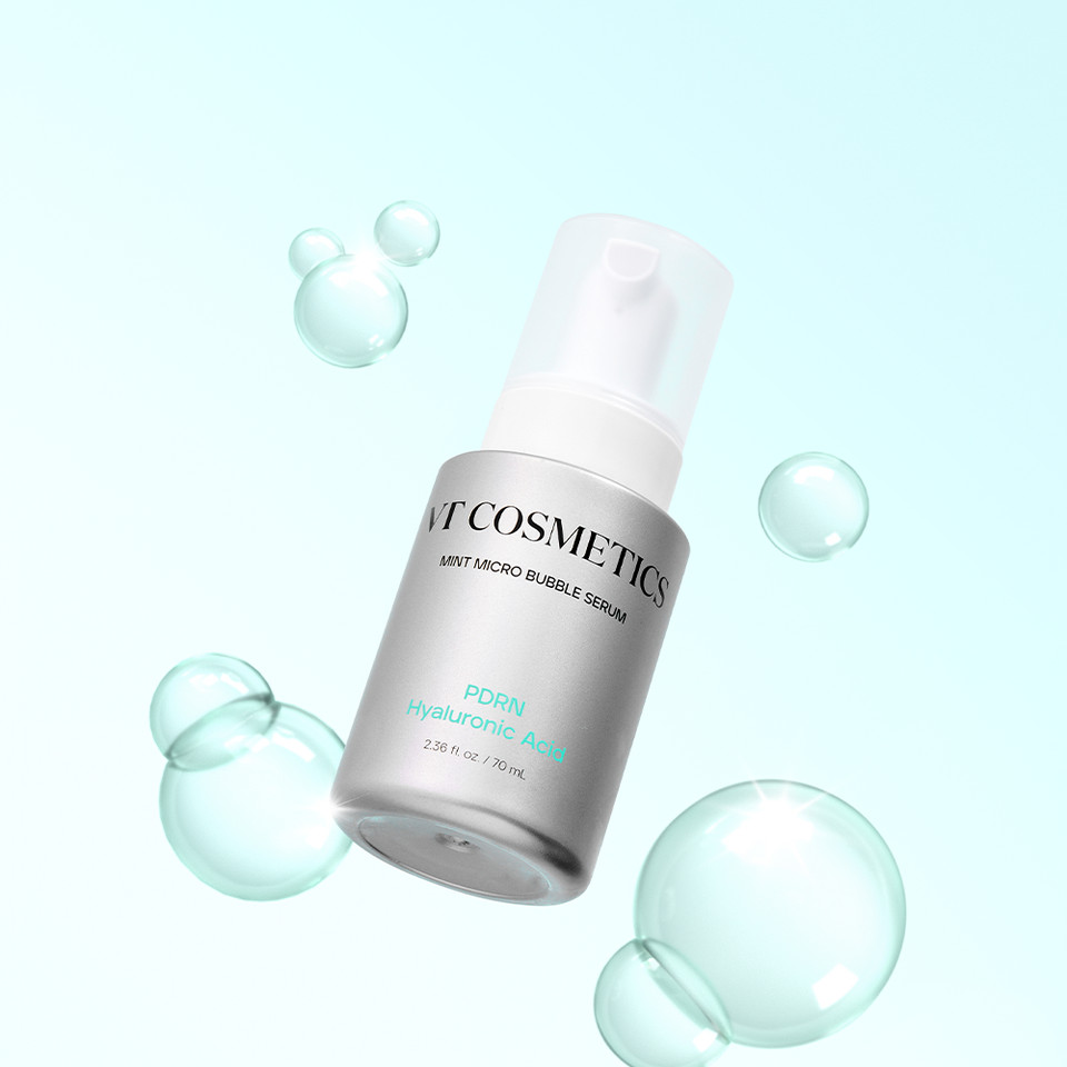 VT PDRN Hyaluronic Acid Mint Micro Bubble Serum 70ml