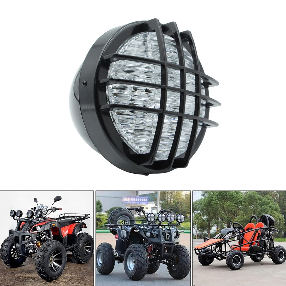 Đèn pha LED trước 12V cho 110cc 125cc 150cc 200cc 250cc TaoTao Sunl Kazuma Kandi ATV Quad 4 bánh Go 