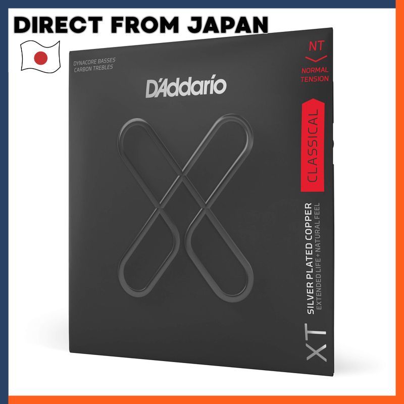 D'Addario Classic Guitar Strings XT Coated Strings Dynacore/Carbon XTCFF