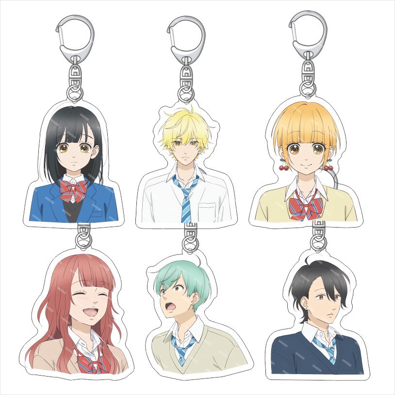 Honey Lemon Soda Anime Acrylic Key Chain Friends Gift Girl Pendant Jewelry Cute Creative Keychain Fa