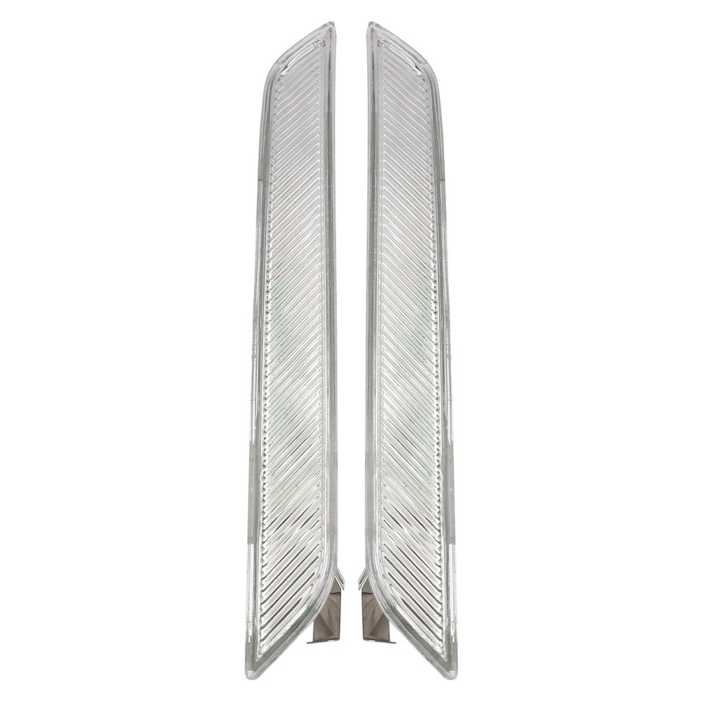 2 Chiếc Euro Trong Suốt Ống Kính Cản Trước Bên Đánh Dấu Đèn Phản Quang Cho Xe BMW E71 X6 E70 X5M 200