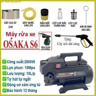 Máy rữa xe OSAKA S6 công suất 2800W (Mẫu Mới Của RS1) chín hãng Máy  giá tốt