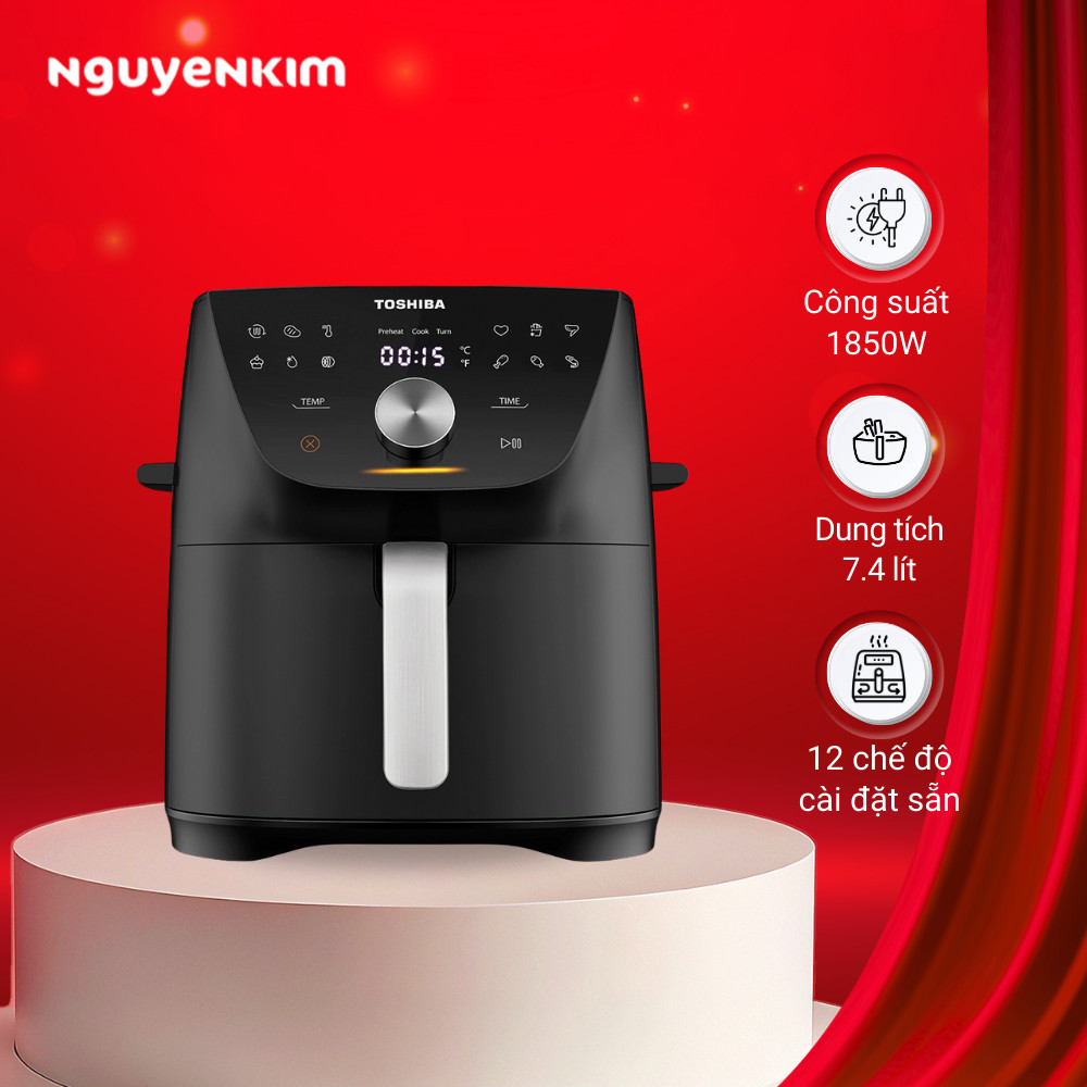 Nồi chiên không dầu Toshiba 7.4 lít AF-74CS1SRVN(H)