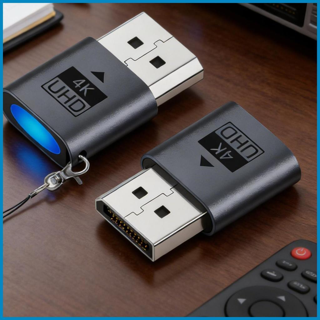 Màn Hình Giả Lập Tín Hiệu 4K Mô Phỏng Cắm Màn Hình Hiển Thị Ảo Giả Lập Cho Máy Tính Laptop Trò Chơi 