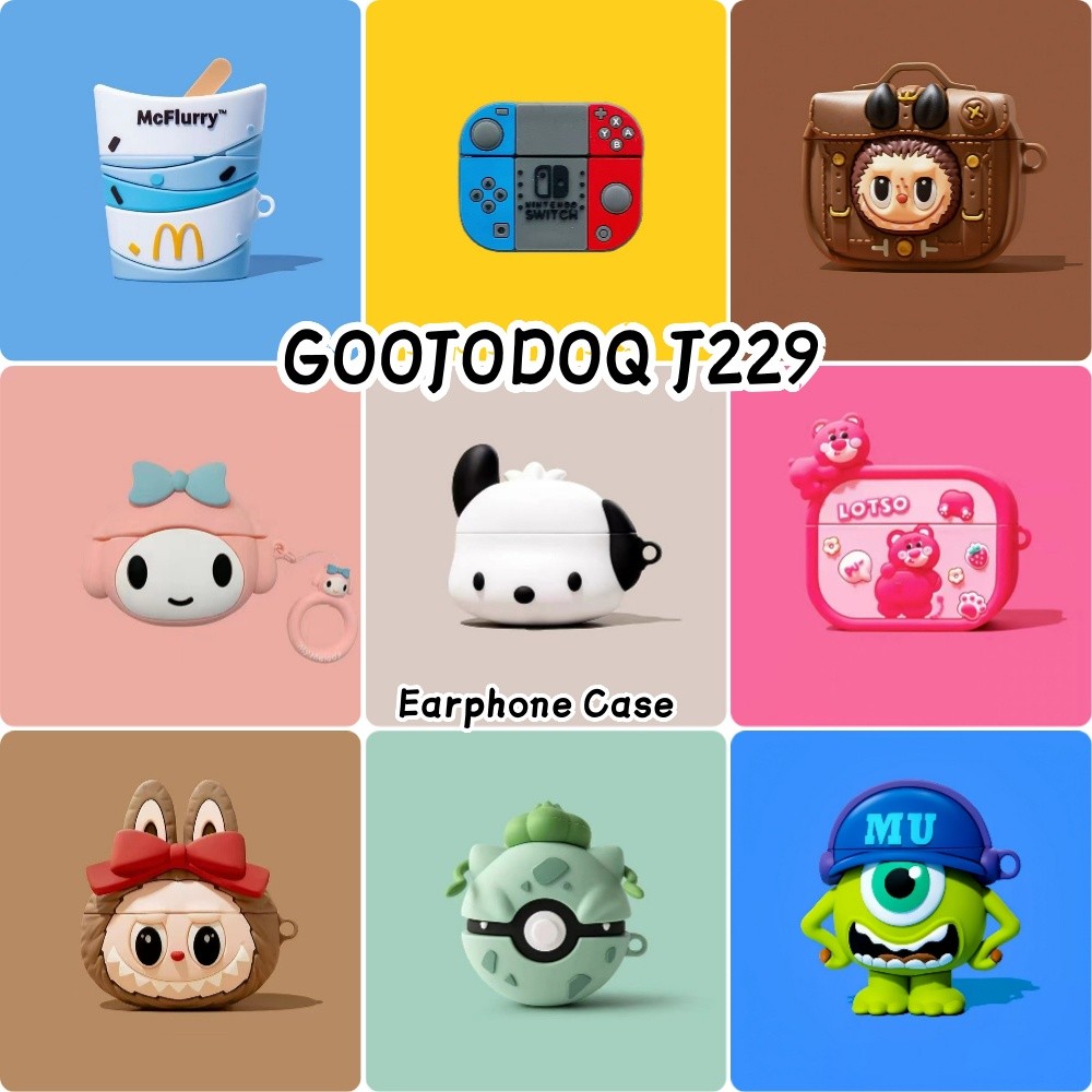 Dành Cho GOOJODOQ J229 Ốp Lưng Hoạt Hình Dễ Thương Silicon Mềm Vỏ Tai Nghe Vỏ NO.5