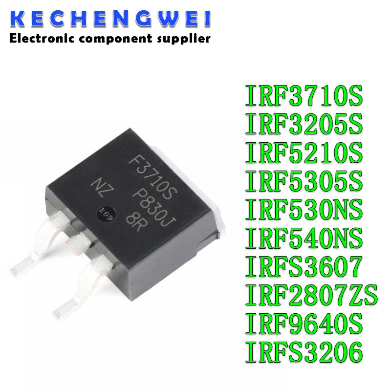 5 Chiếc IRF3710S F3710S IRF3205S F3205S IRF5305S F5305S IRF530NS IRF540NS F540NS IRFS3607 IRF2807ZS 