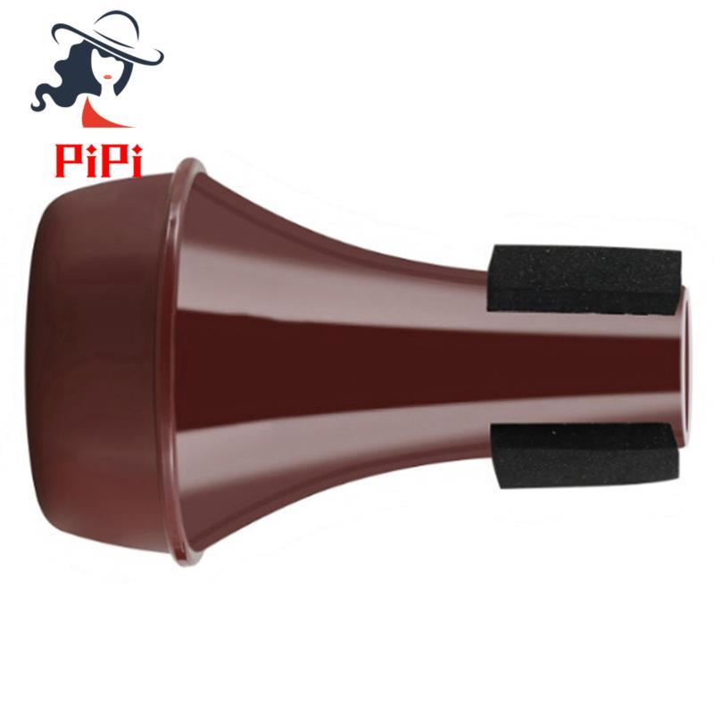 Trumpet Tắt tiếng Đồng thau Tắt tiếng ABS Thẳng Trumpet Tắt tiếng Mini Trumpet Tắt tiếng Thực hành T