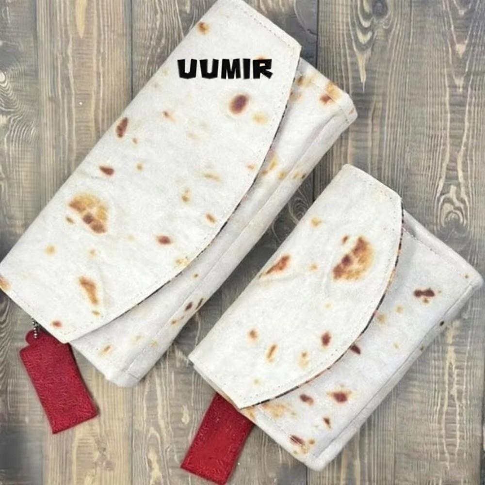 UUMIR Kẹp tiền xu UUMIR, Ví Burrito nhiều ngăn có thể gập lại, có khe cắm thẻ Ví đựng tiền xu Burrit