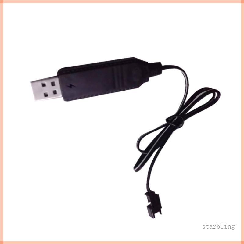 Star USB 3 7V 18650 Bộ sạc USB 2Pin Cáp sạc đồ chơi điện cho điều khiển từ xa