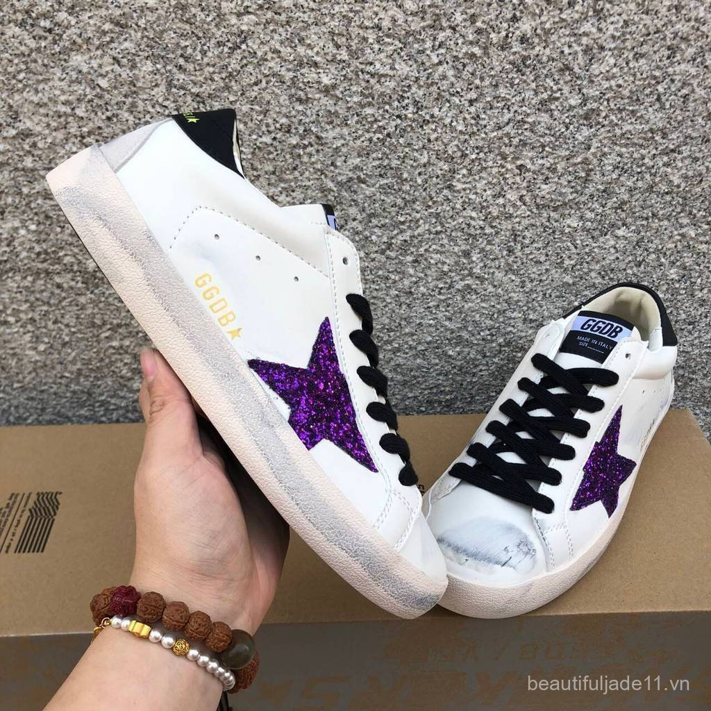 Giày Thể Thao Thời Trang Cổ Thấp Golden Goose Star