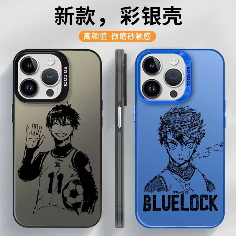 Ốp Điện Thoại BLUE LOCK Thoáng Mát Cho Xiaomi MI 11 Lite 12 Lite 5G 14 Pro POCO X4 NFC M6 X4 GT F4 X