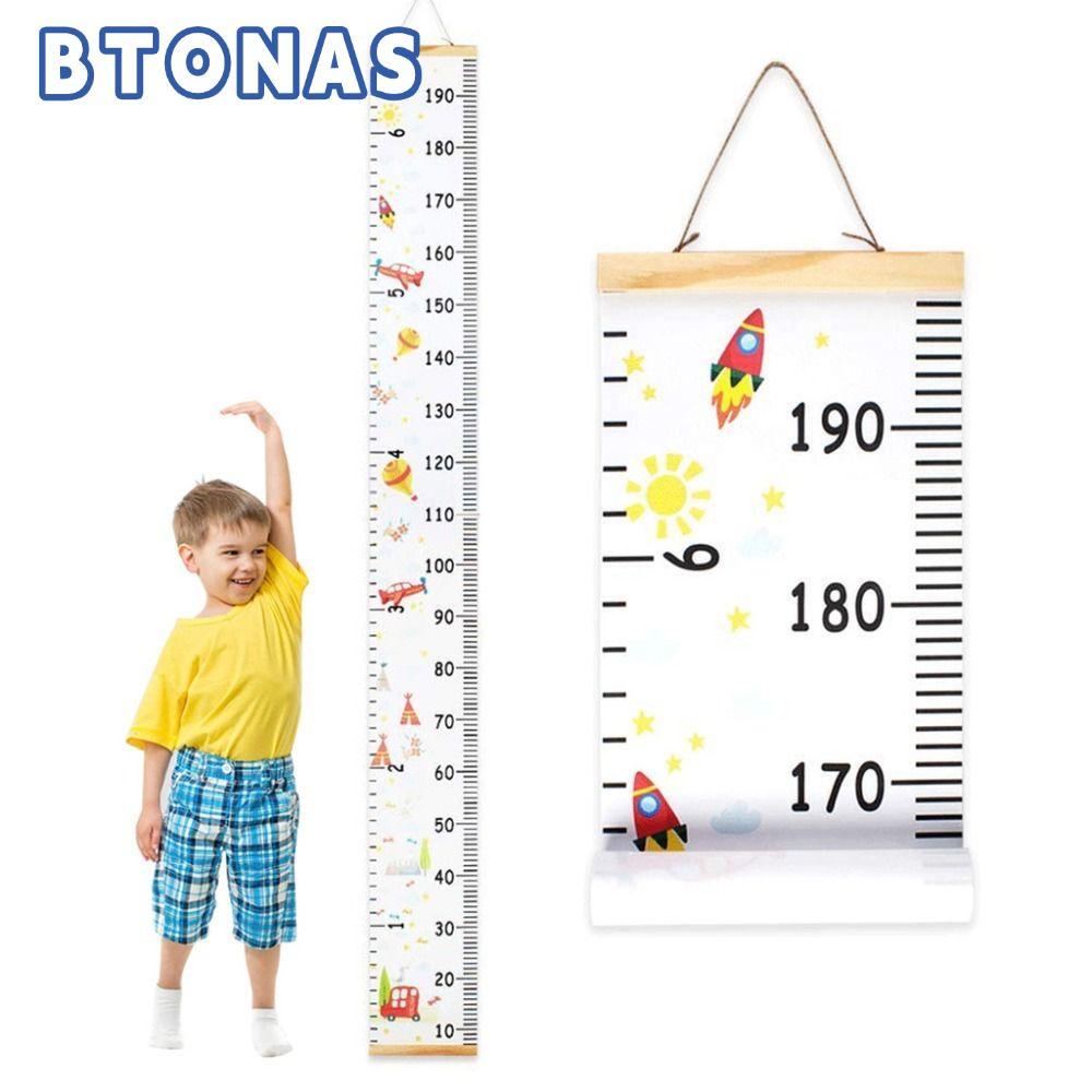 Thước đo chiều cao trẻ em BTONAS, Thước đo biểu đồ tăng trưởng treo tường, Biểu đồ đo chiều cao có t
