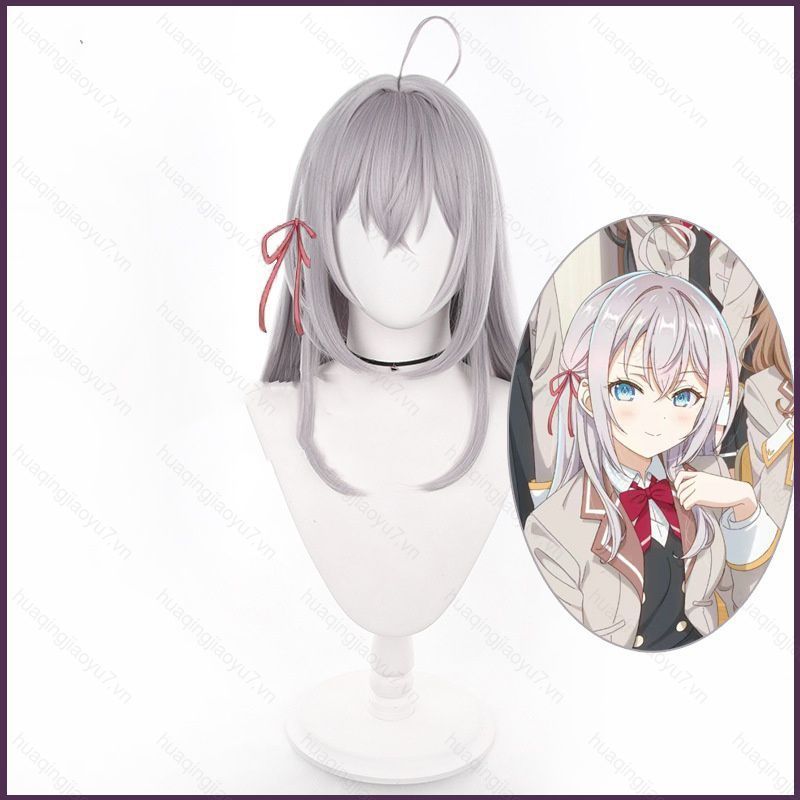 Hair giả Alya và Kujou Rias cho cosplay và Halloween - Hj7