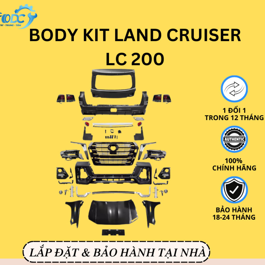 NEW 2026  Body Kit LAND CRUISER LC 200 2007 - 2015 to LC 200 2020 | Nâng Cấp LAND CRUISER 2010