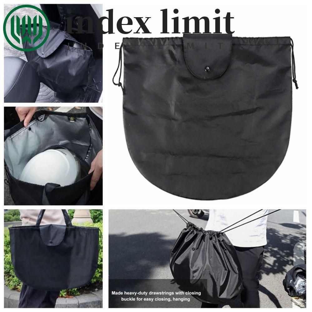 INDEX GIỚI HẠN Túi bảo hiểm xe máy, Túi bảo quản mũ bảo hiểm nhẹ dung tích lớn, Khóa đóng dây rút Mũ