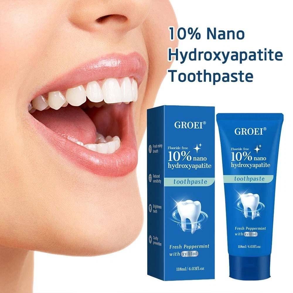 GROEI Mint Toothpaste Clean Tartar Yellow Stains Fresh Bright Mouth Tooth Care Toothpaste