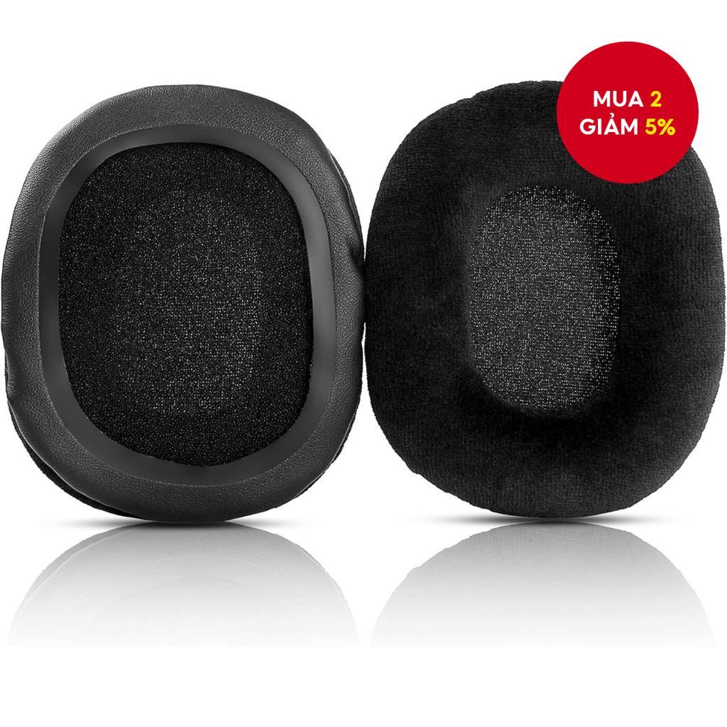 Miếng đệm tai Velour thay thế cho đệm tai nghe ATH-M50x Arctis 7 5 Pro MDR-7506 V6