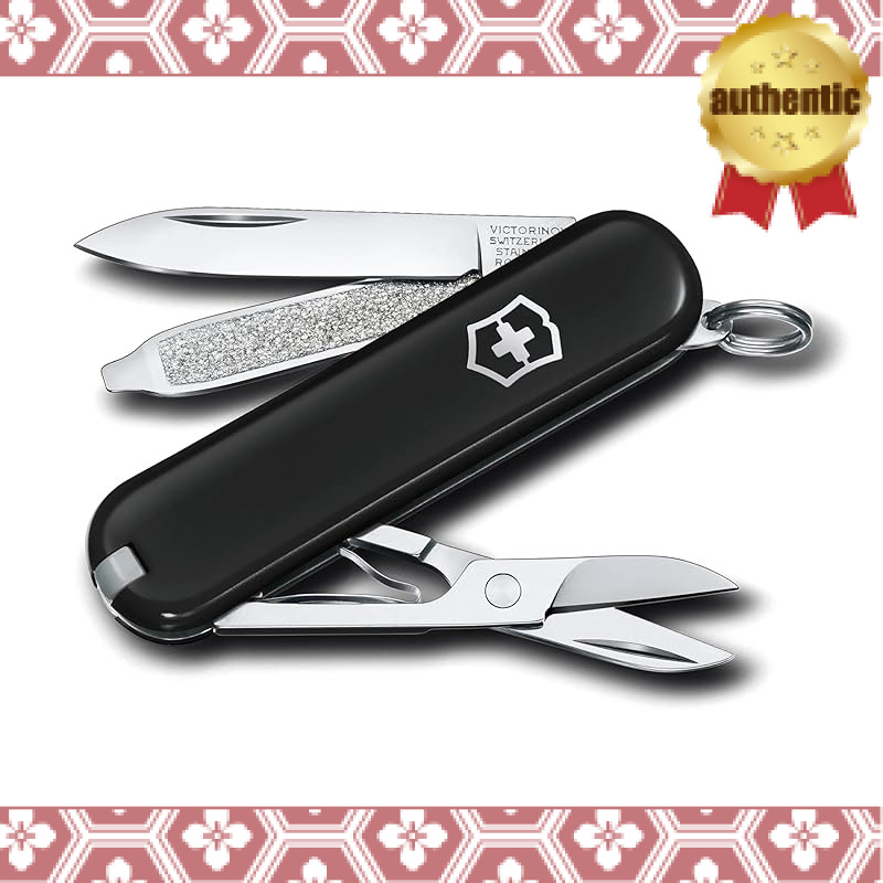 VICTORINOX Classic SD Classic Colors Dark Illusion Swiss Army Knife Multifunctional Knife Emergency 