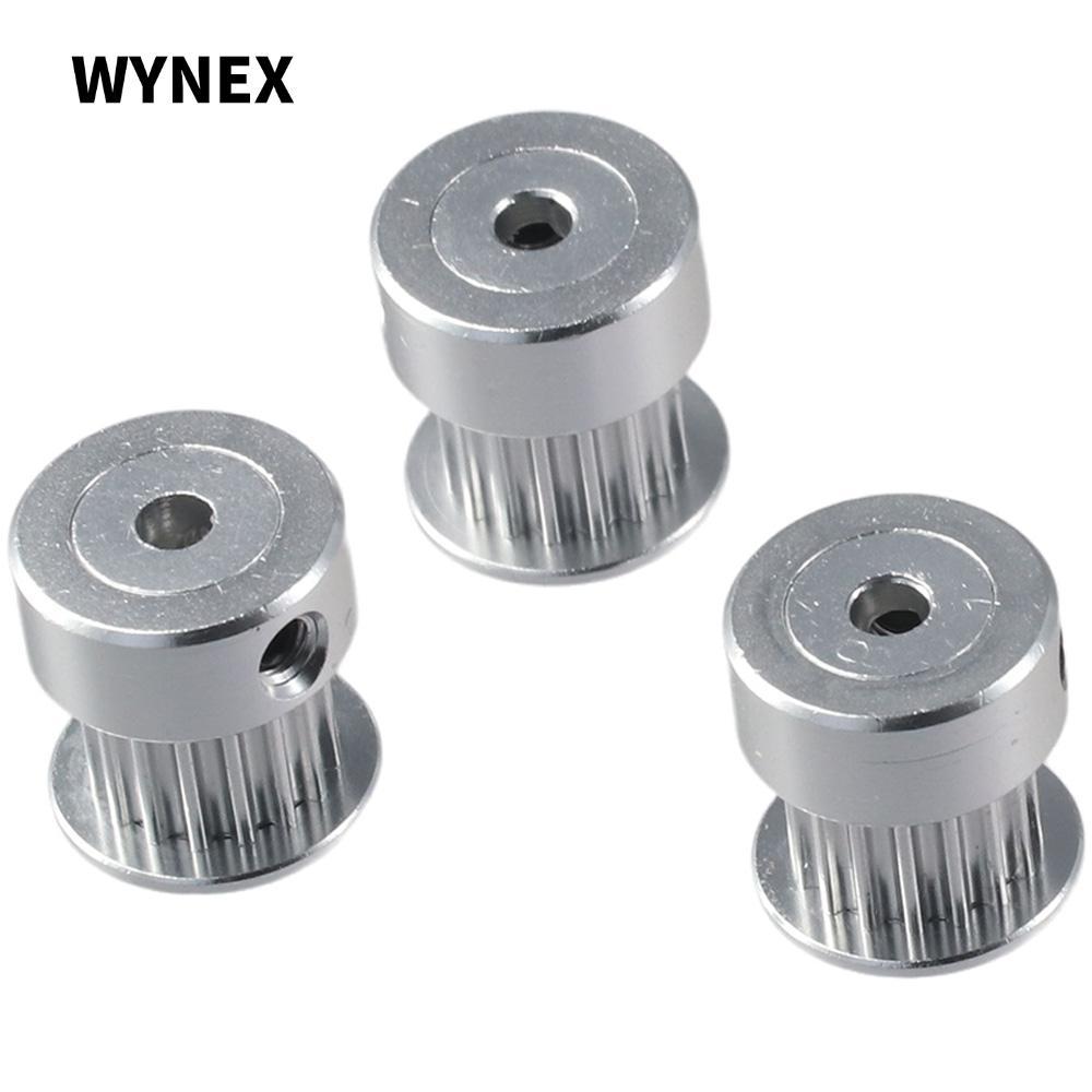 WYNEX 10 Cái GT2 Idler Pulley, 6mm Chiều rộng lỗ khoan 3mm GT2 Thời gian đai ròng rọc Idler, 2GT Ste