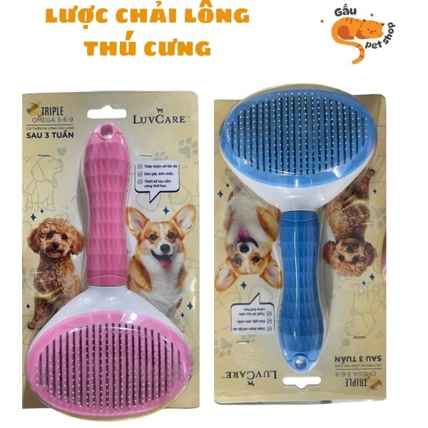 Lược chải lông cho chó mèo - hàng chính hãng LUVCARE